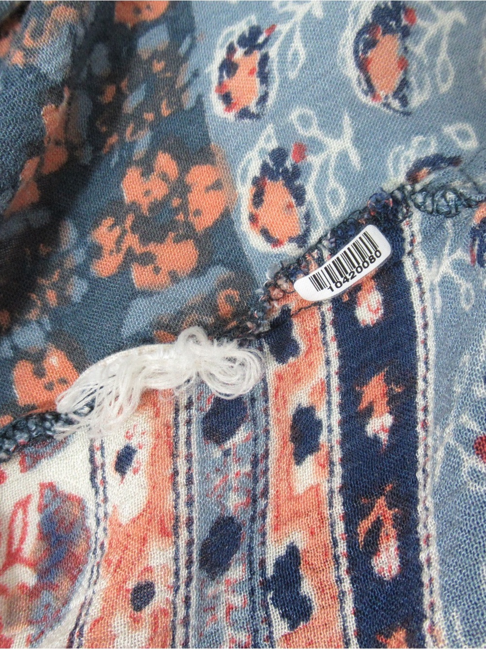Free People Caravan Boho Button Up Top Size XS - Picture 7 of 13